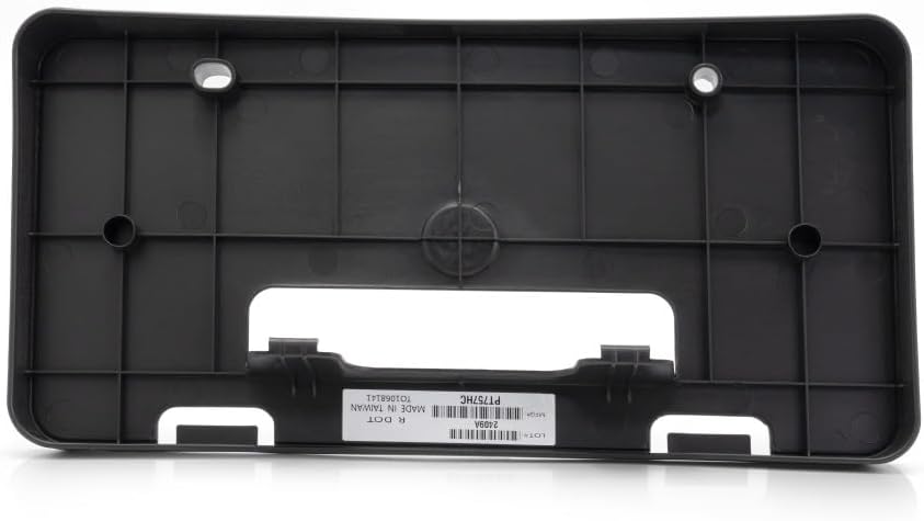Soporte placa matrícula Toyota Corolla Delantero Negro