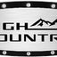Cubierta enganche negro Chevrolet High Country