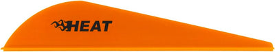 Veleta térmica paleta caza 2.5pulg 100uds naranja neón