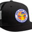 Colección sombreros con parche factura plana
