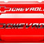 Tapa válvula borde inclinado color rojo
