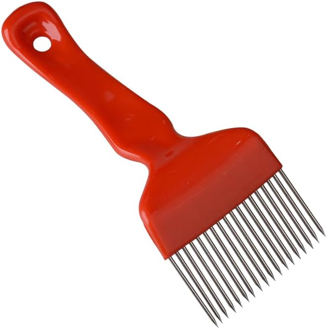 Herramienta extracción miel acero inox 18 pines