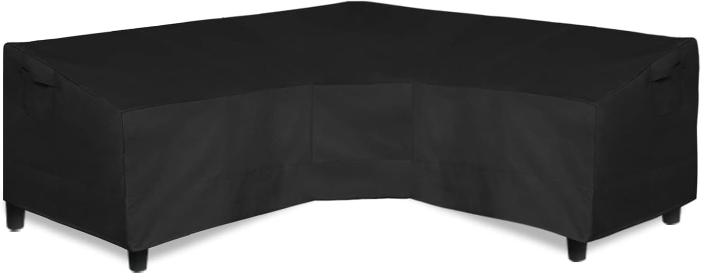 Funda sofá exterior 100x100" 600D impermeable forma V