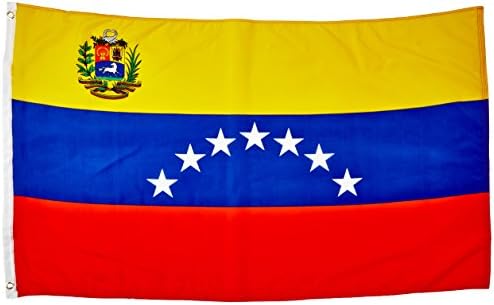 Bandera Venezuela 7 estrellas poliéster 3x5ft