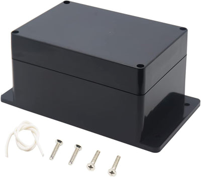 Caja eléctrica IP65 ABS color negro 6.3x4.3x3.5pulg