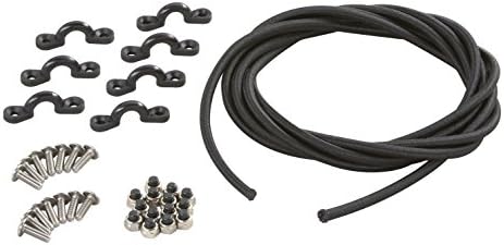 Kit de Aparejo para Cubierta de Barco con Cuerdas y Ganchos