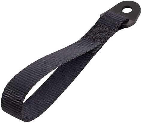 Manija puerta tela tirador maletero 1400KG 8 colores Negro