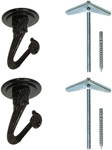 Ganchos Swag 1 1/2" con accesorios de montaje
