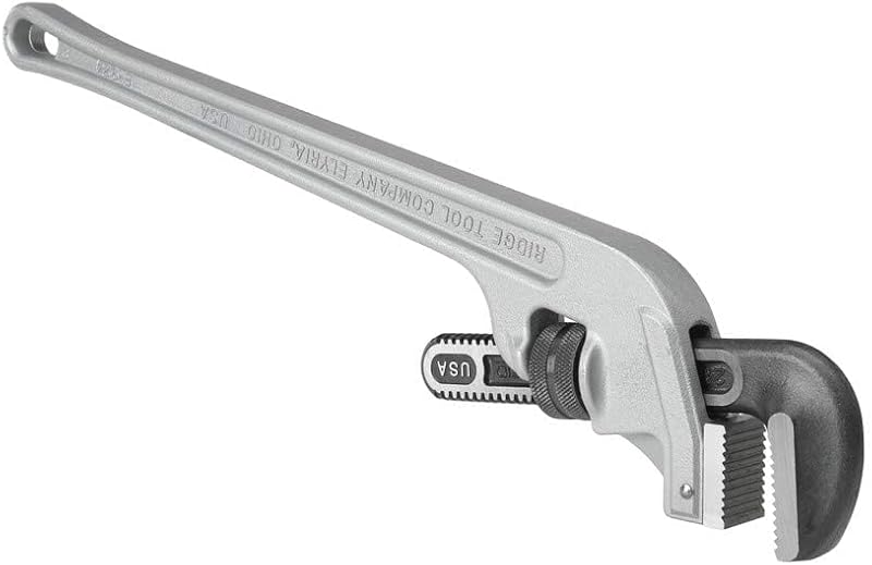 Llave tubo aluminio 24pulg capacidad 3pulg 40% más ligera