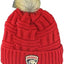 Gorro NHL Mujer Pompón Sintética