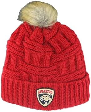 Gorro NHL Mujer Pompón Sintética