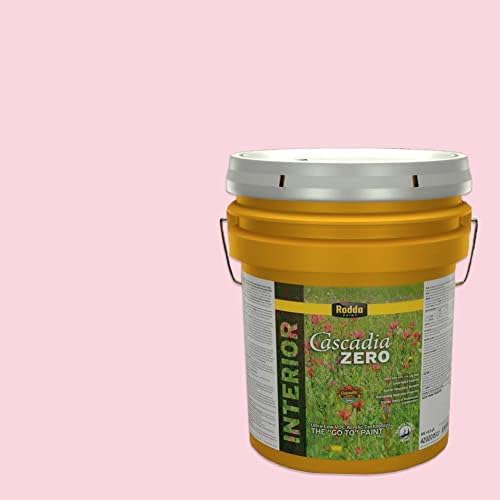 Pintura satinada interiores 5gal rosa concha marina