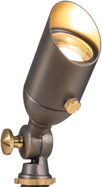 Proyector latón 12V para paisaje jardín y casa
