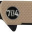 Cuchillo EDC Sliver hoja D2 ultra-delgada Flat Dark Earth