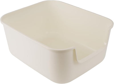 Caja arena para gatos grande lados altos entrada baja