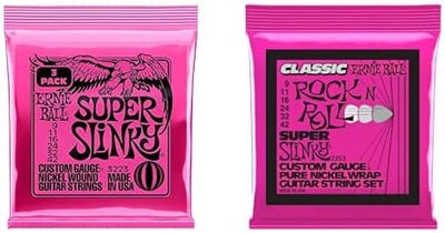 Cuerdas guitarra eléctrica 9-42 Nickel Super Slinky set 3