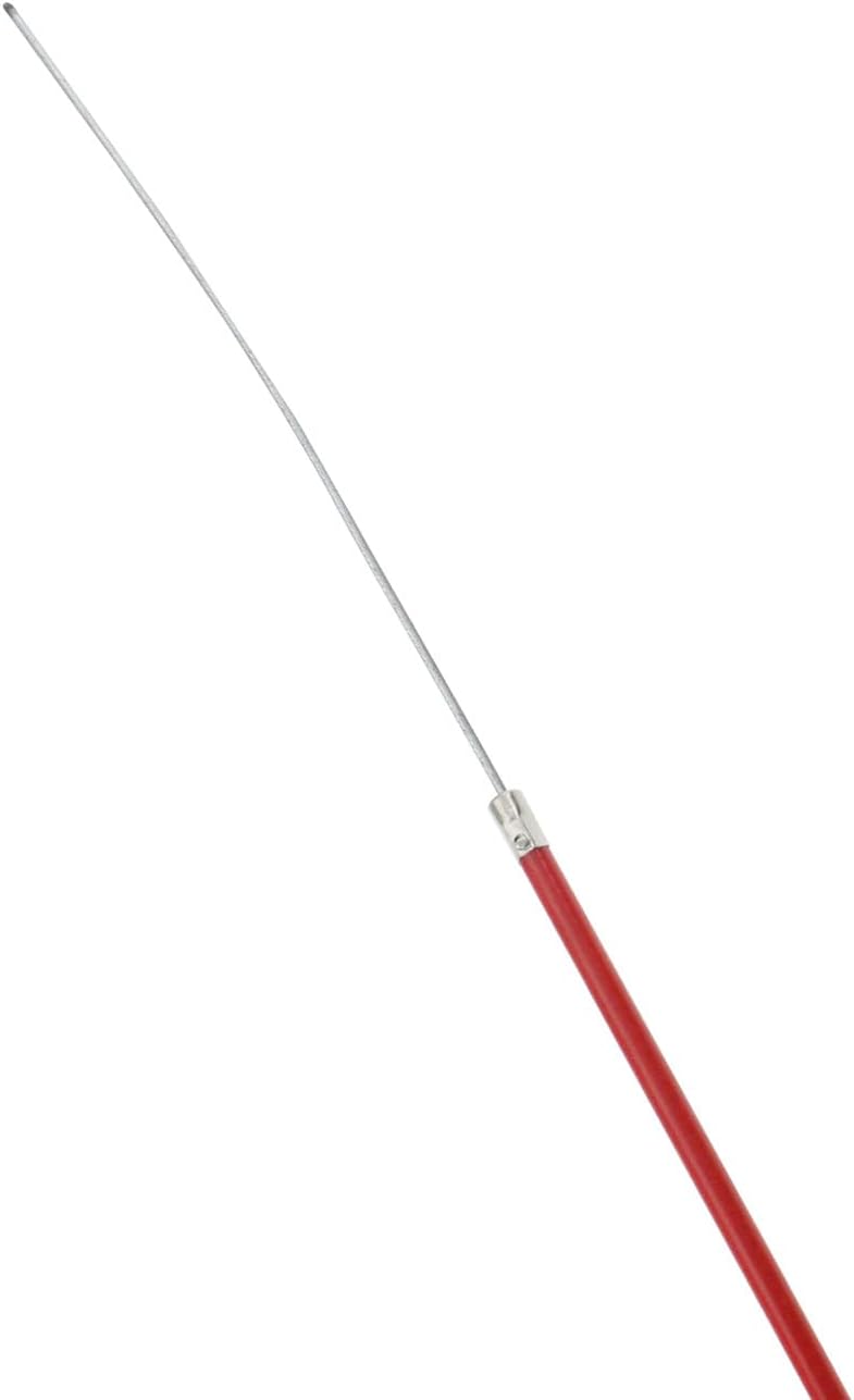 Cable embrague ajustable 38.98" para motos 50-250cc Rojo