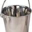 Cubos acero inox 5" 1qt para perreras granjas