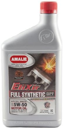 Aceite motor sintético Elixir 5W-50 1qt