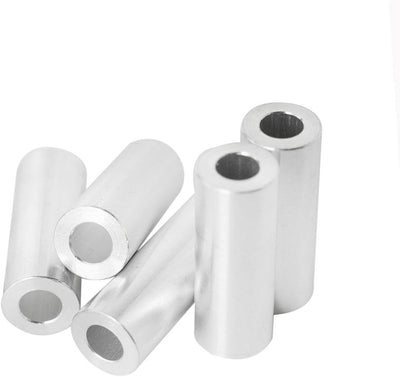 Espaciador aluminio 3/4x0.40 redondo para pernos 3/8 o M10