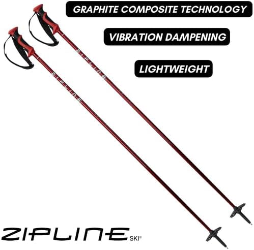 Bastones esquí grafito carbono Zipline Blurr 16.0