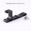 Manija linterna aluminio UNC 1/4 para linterna convoyo 3x21b