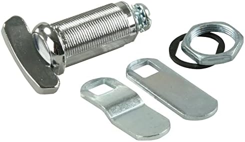 Cerradura pulgar puerta compartimento 1 3/8" plateado
