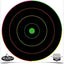 8 Objetivos de Tiro Bullseye Papel Dirty Bird