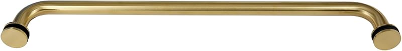 Toallero redondo acero inox 18" dorado satinado