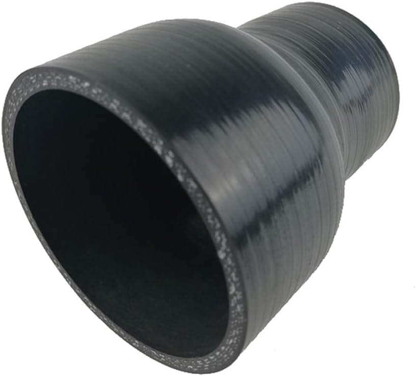Manguera silicona reductor 2.25-2.5" 4 capas negro