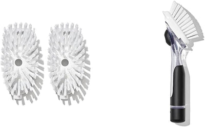 Cepillo platos y dispensador jabón set 2