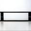 Manijas puerta acero inox negro 12pulg vidrio