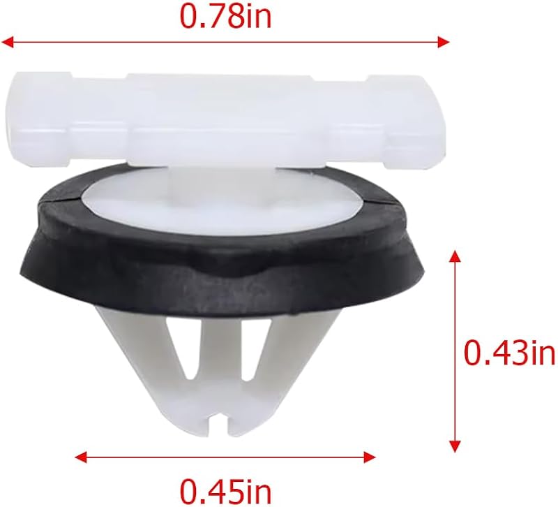 30 Clips Moldeo Panel Basculante Auto