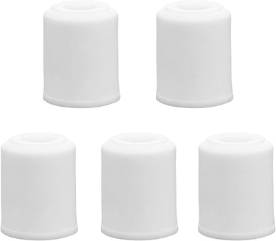 Set 5 Pzas Goma Mezcladora Blanco
