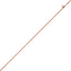 Varilla tierra cobre 3/8x4pulg abrazadera alambre