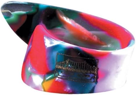 Púas de pulgar confeti payaso colores grande docena