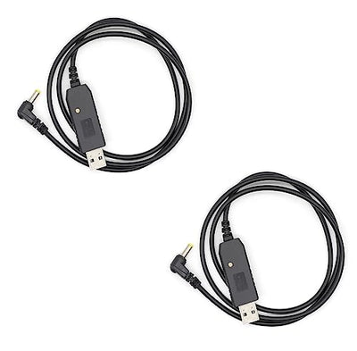 Cable carga USB UV-5R UV-82 con luz indicadora 2026