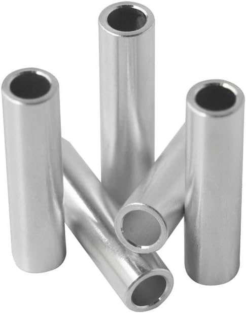 Espaciador aluminio 3/8x1/4 redondo comp 1/4 o M6 25uds