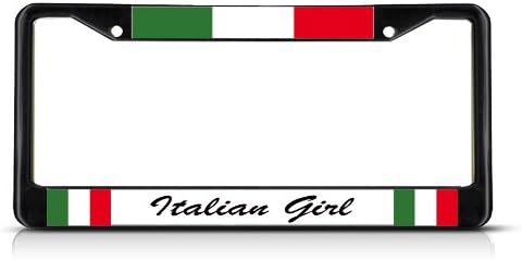 Funda placa matrícula italiana para niña