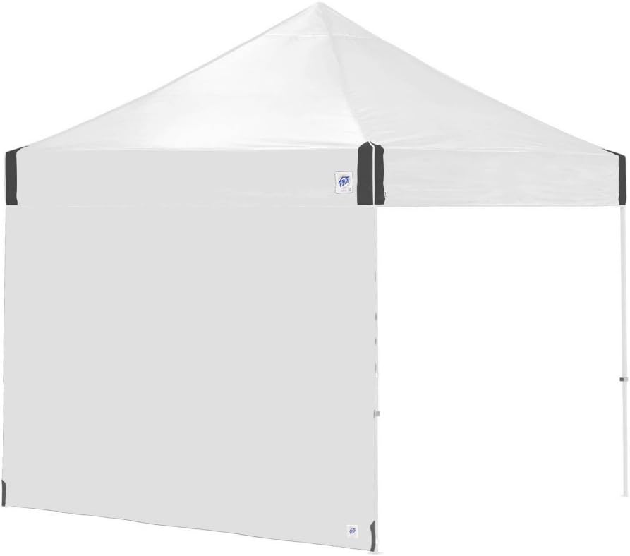 Gazebo recreativo con pared lateral 10ft Blanco