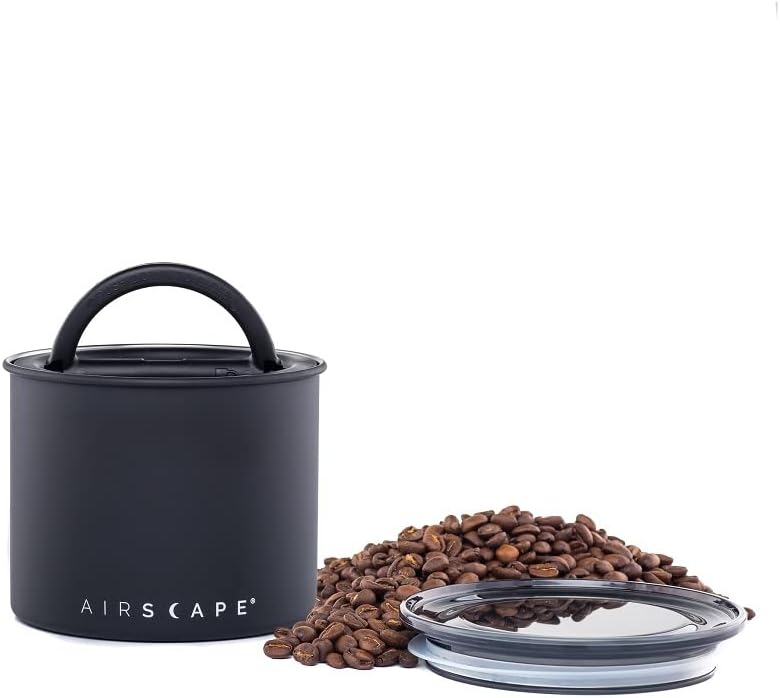 Pack recipiente café acero inox tapa hermética patentada