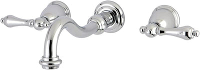 Grifo para Pared de Baño en Cromo Pulido de Alta Calidad