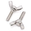 Tornillos ala acero inox 304 18/8 paquete 10