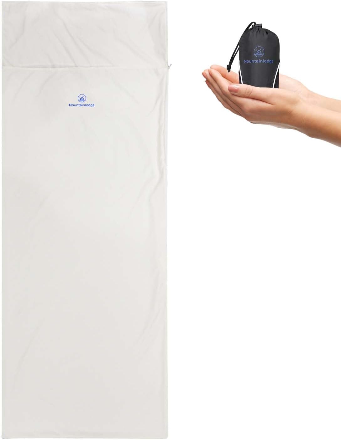 Forro saco dormir clima cálido bolsa transporte camping