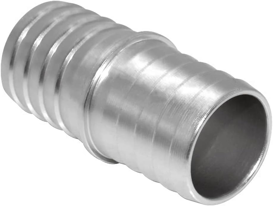 2 Adaptadores púas manguera radiador 1-1/2" aluminio