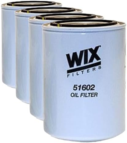 Filtro lubricante giratorio resistente pack 4