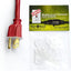 Junta cable extensión resistente intemperie GFCI