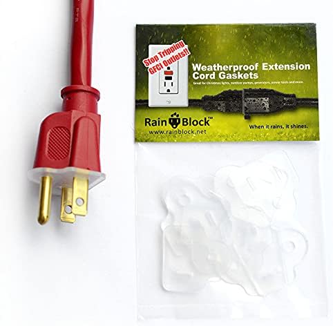 Junta cable extensión resistente intemperie GFCI