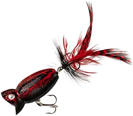 Señuelo Hula Popper 2.0 Topwater con gancho emplumado