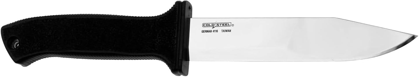 Cuchillo táctico acero inox 5.5pulg mango Kray-Ex